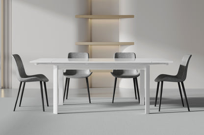 Versatile Extendable Dining Table - Space-Saving, Durable & Stylish for Every Home