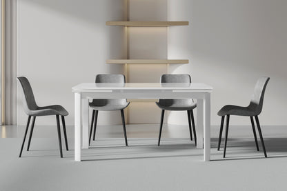 Versatile Extendable Dining Table - Space-Saving, Durable & Stylish for Every Home