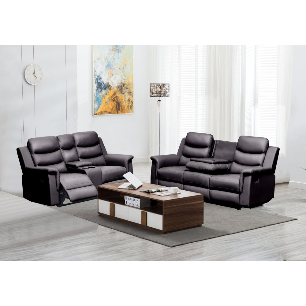 Reclining Loveseat with Middle Console Slipcover,  Stretch Loveseat Reclining Sofa Covers