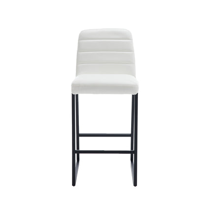 Low Bar Stools Set of 2 Bar Chairs