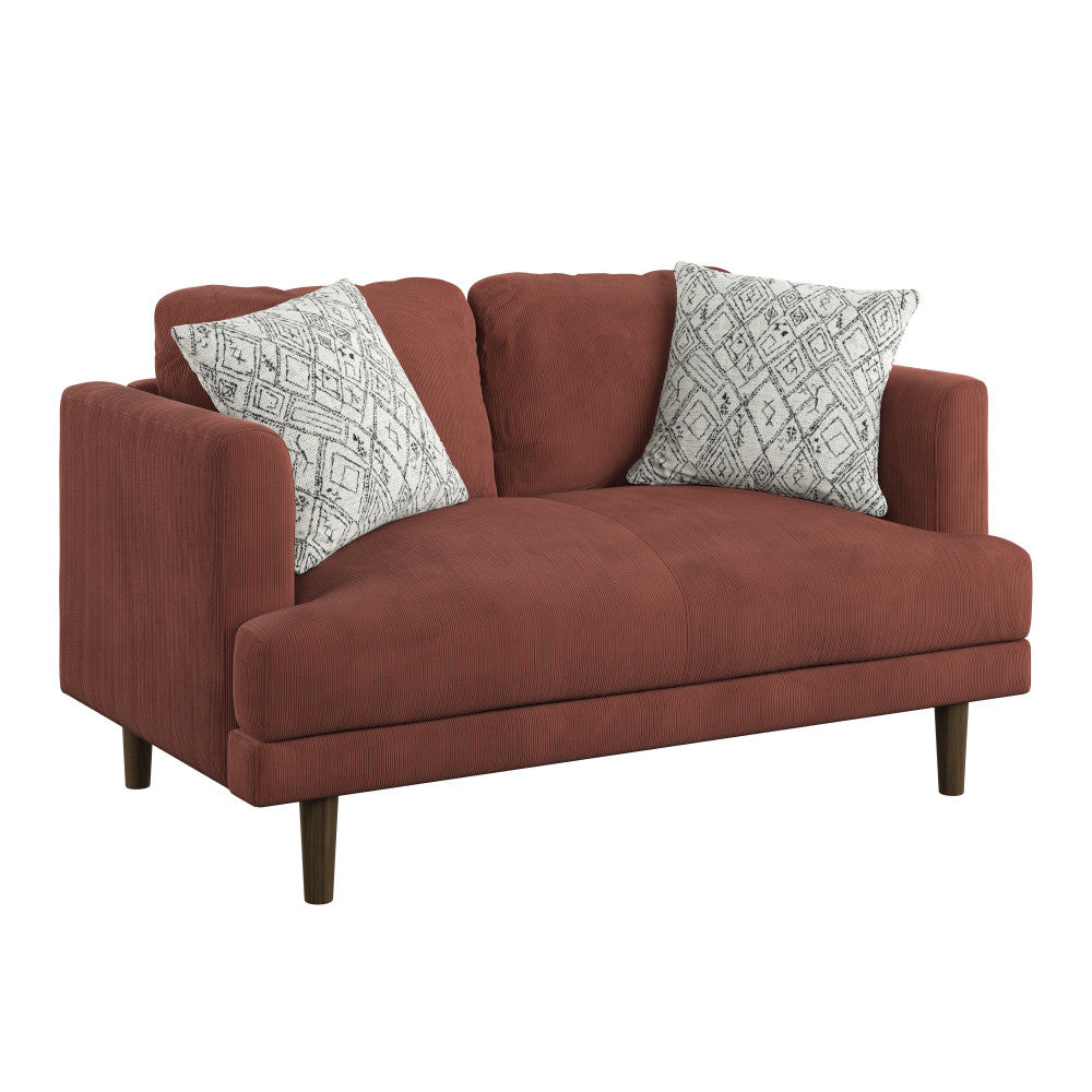 Red Loveseat