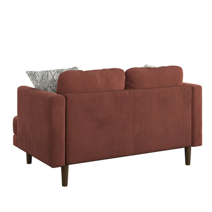 Red Loveseat