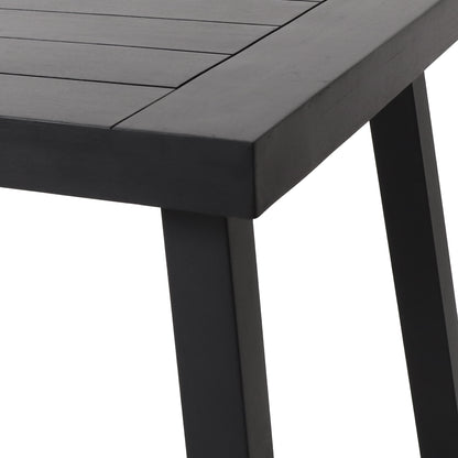 Wood Dining Table,Black