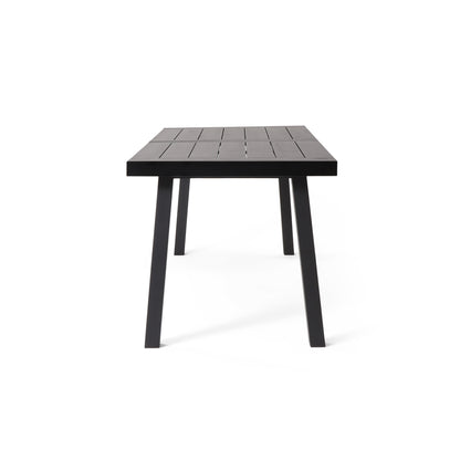 Wood Dining Table,Black